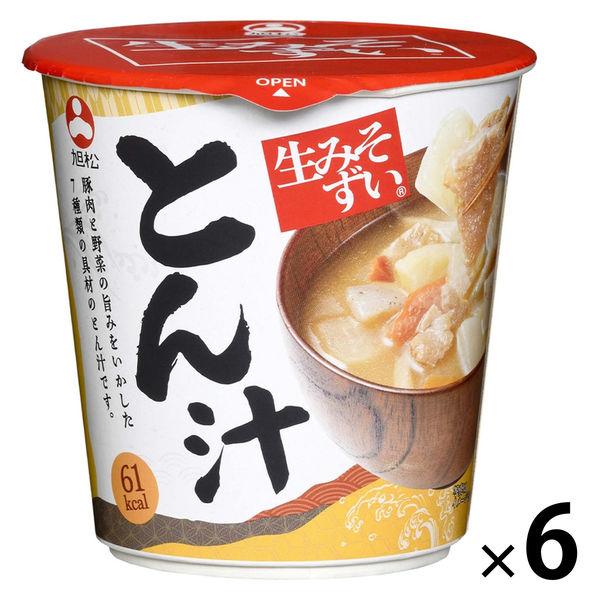 旭松食品 生味噌 Zui Tonjiru 73.5g 1 套 (1 件 x 6)