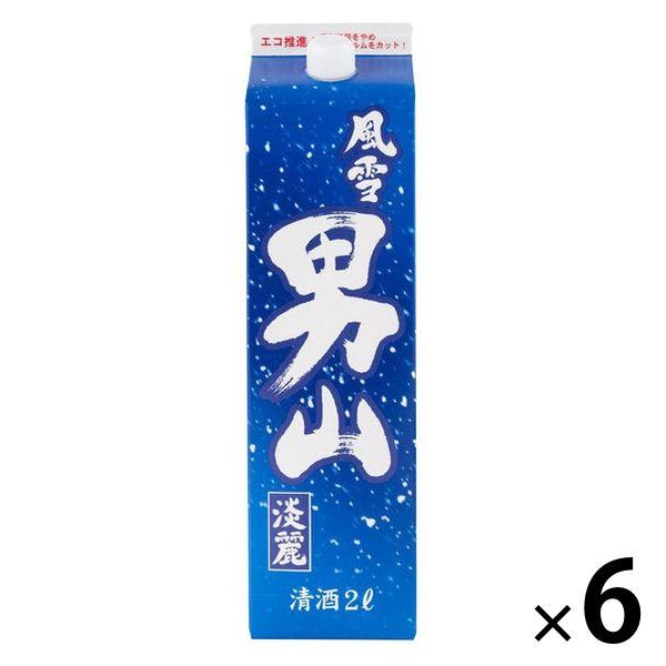 [歐特] Kazeyuki Otokoyama Tanrei 2L Pack 1 套 (1 瓶 x 6) 東亞酒造清酒