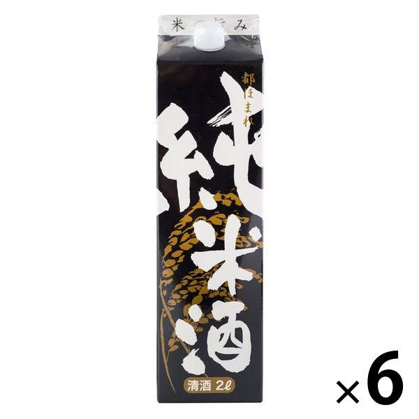 [歐特] Miyako Homare 純米清酒包 2L 1 套 (6 瓶) 東亞酒造清酒