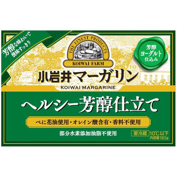 小岩井乳製品 [冷藏] 小岩井人造奶油 [健康濃鬱的味道] 180g x 5 件 4972050013759 1 套（5 件）（直送）