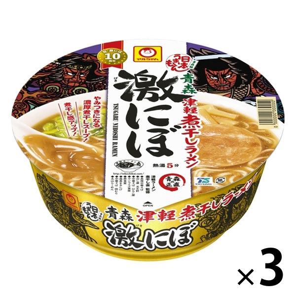 Maruchan 日本 Umaimon 青森津輕雜乾拉麵激乾 110g 1 套 (1 件 x 3) 東洋水產