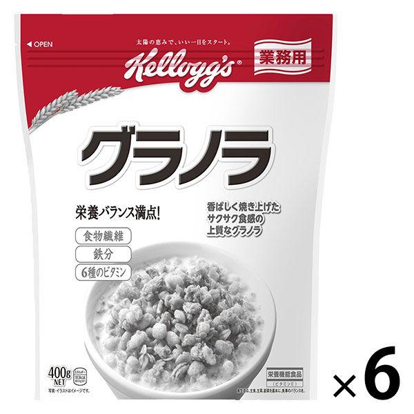 商業格蘭諾拉麥片 400 克 6 袋 Nippon Kellogg 穀物
