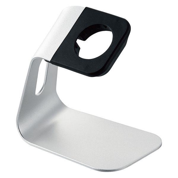Apple Watch Apple Watch 充電器支架 直立式鋁製 銀色 AW-DSCHALSV ELECOM 1 件