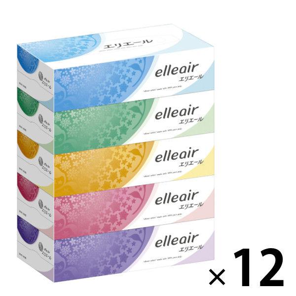 薄紙 180 雙（5 盒） 1 箱（12 包） Elleair 薄紙 Daio Paper