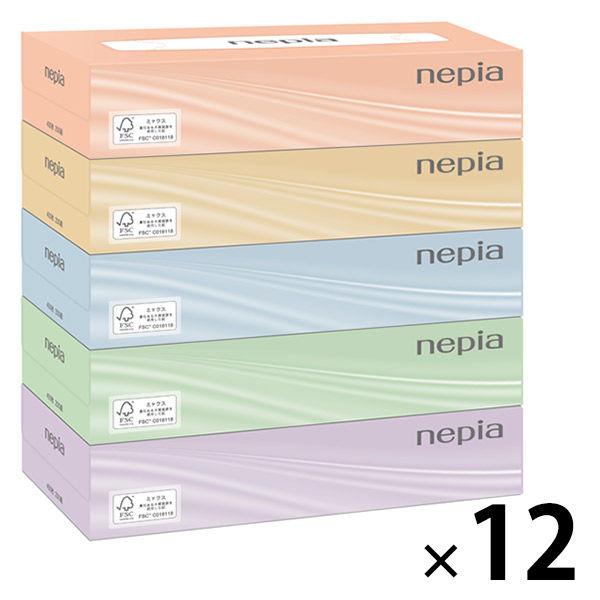 薄紙 200 對（5 盒） Napier 紙巾 1 箱（12 包） Oji Nepia