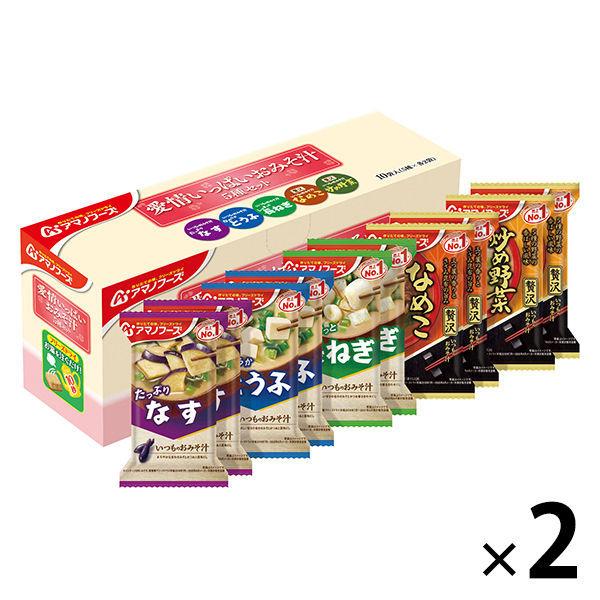 朝日集團美食 天野食品 充滿愛的味噌湯 5 種套餐 10 餐 2 份