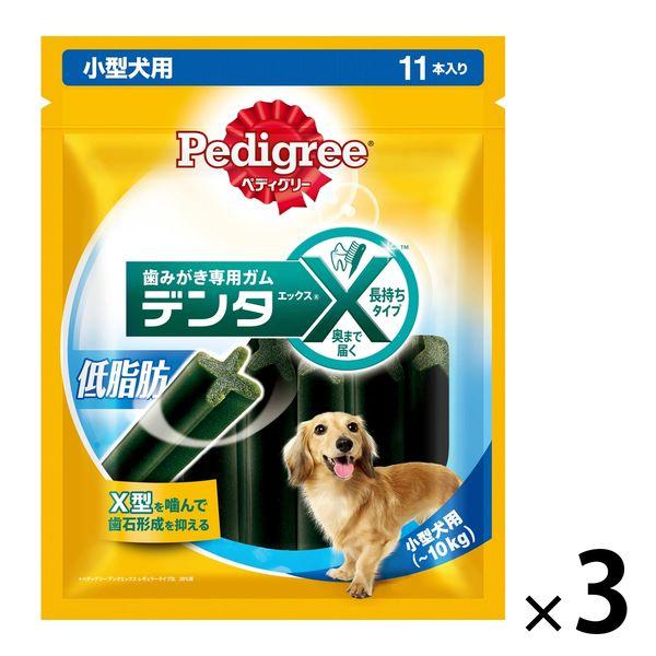 Pedigree DentaX 小型犬狗糧，低脂，11 片 Mars 日本