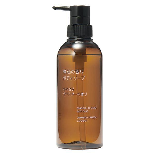 無印良品 精油香氛沐浴乳 扁柏薰衣草香味 400mL 良品計畫