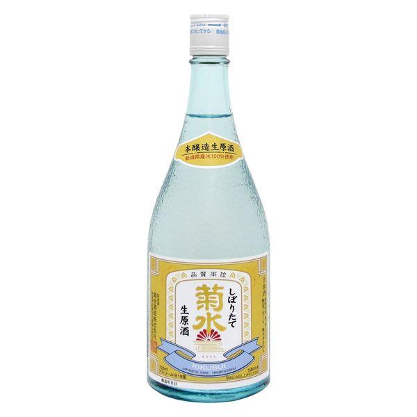 菊水清酒釀酒廠 菊水 鮮榨未加工清酒 720ml 1 瓶 新潟清酒