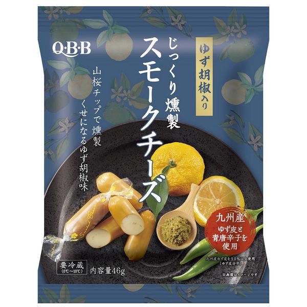 六甲奶油【冷藏】QBB慢燻煙燻起司加柚子胡椒 46g x 4 件 4903308060829 1 套（4 件）（直送）
