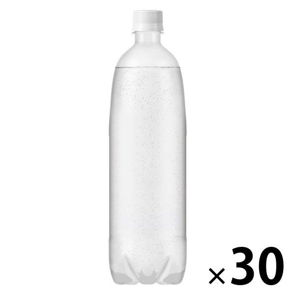 Iris Foods 富士山強碳酸水檸檬無標籤 1L 1 套 (15 瓶 x 2 盒)