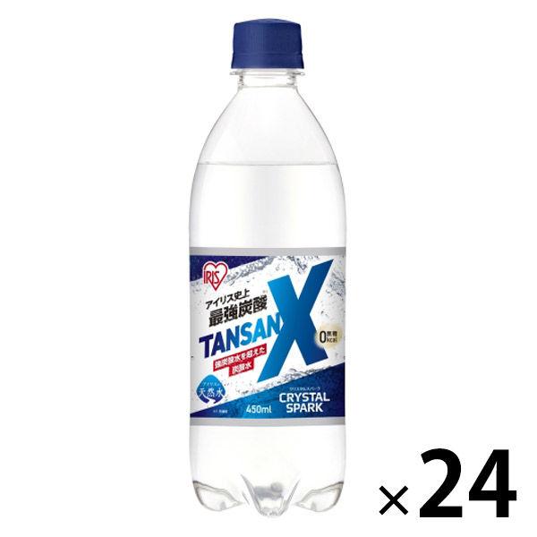 Iris Foods CRYSTAL SPARK TANSAN X 450ml 1 盒（24 瓶）