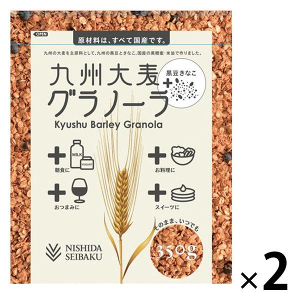 九州大麥麥片黑大豆大豆 1 套 (1 袋 x 2) 西田清夢
