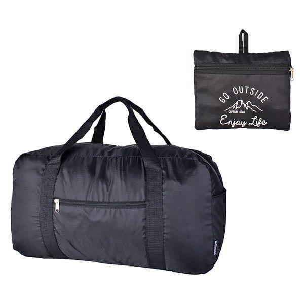 Swan CAPTAIN STAG 可折疊波士頓包 40L 1336 黑色 1 件（直送）