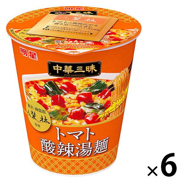 中國三麥立式大永鄰番茄酸辣麵 98g 1 套 (1 塊 x 6) Myojo Foods