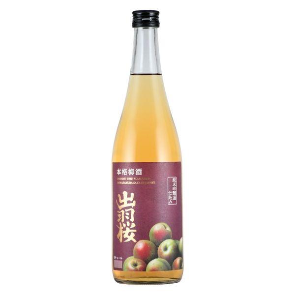 山形縣出羽櫻正宗梅酒純米吟釀720ml 1瓶出羽櫻酒廠利口酒紀州南古梅