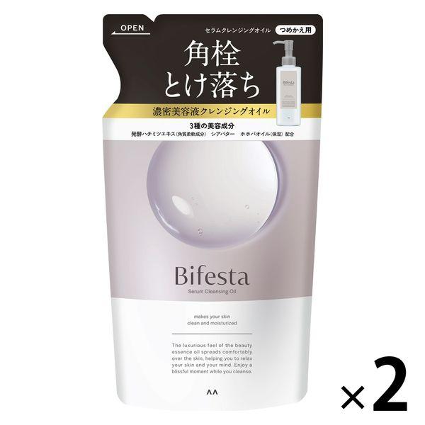 Bifesta 精華卸妝油補充裝 140mL 2 件 Mandom