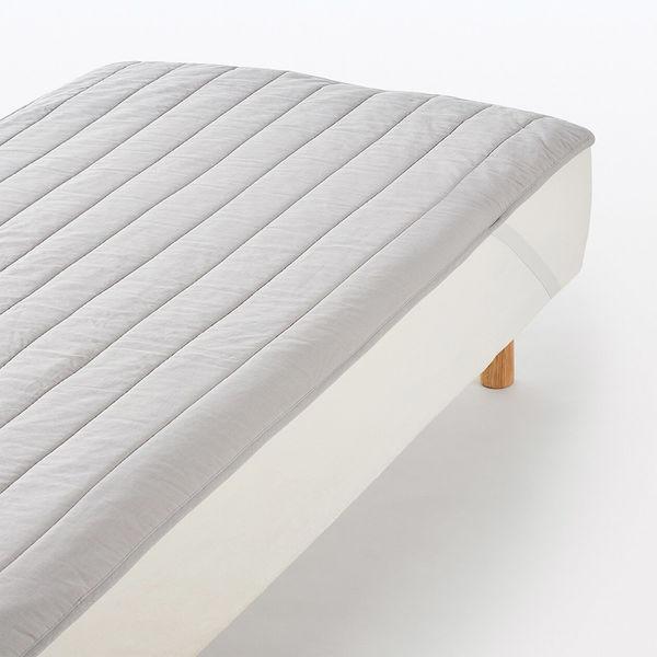 MUJI 木棉混合雙層紗布墊 SD 120 x 200 公分 灰色 Ryohin Keikaku