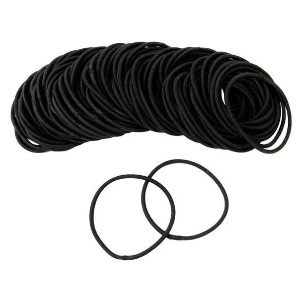 Nippon Chuko Ring 橡膠 100 枚 中號 (φ3mm x 5cm) 黑色 F10-RM2-100 1 袋 100 枚（直送）