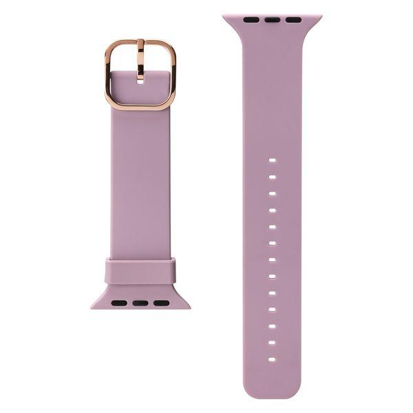 PGA Apple Watch 49/45/44/42mm 矽膠錶帶 紫色 PG-AW49SC04PP 1 件（直式出貨）
