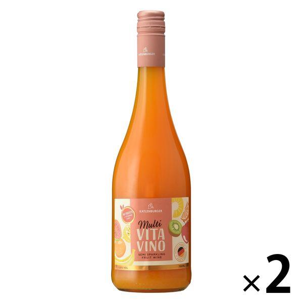 德國 Multi Vita Vino 水果酒 微甜 750ml 1 套 (1 瓶 x 2) Kinoshita International