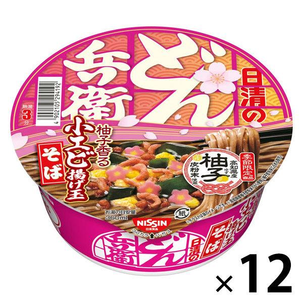 日清豚兵衛柚子香小蝦炸多摩蕎麥麵12枚入日清食品杯麵