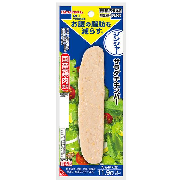 [冷藏] Prima Salad Chicken Bar with MCT Ginger 功能聲稱食品 67g x 6 件 4902586572086 1 套 (67 x 6 件) (直送)