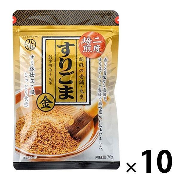 Kuki 二次烘焙芝麻金 1 套（10 袋）Kuki Sangyo