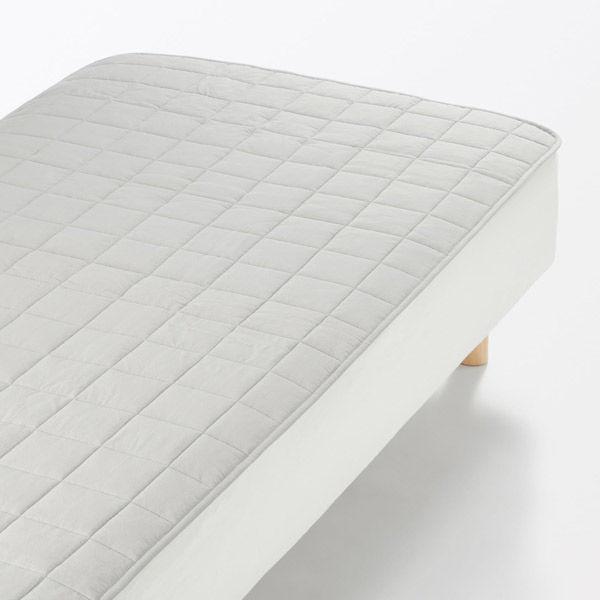 MUJI 防滑水洗棉墊 D 140 x 200 公分 灰色 Ryohin Keikaku