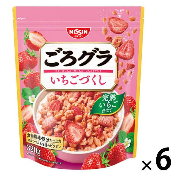 Gorogura 草莓裝 6 袋 Nissin Cisco 麥片