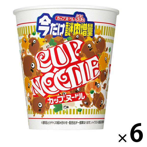杯麵現在只加神秘額外肉 6 塊 Nissin Foods 杯麵