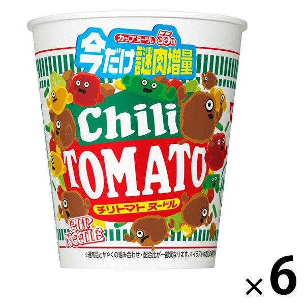 杯麵 辣椒番茄麵 神秘加肉6塊 日清食品杯麵