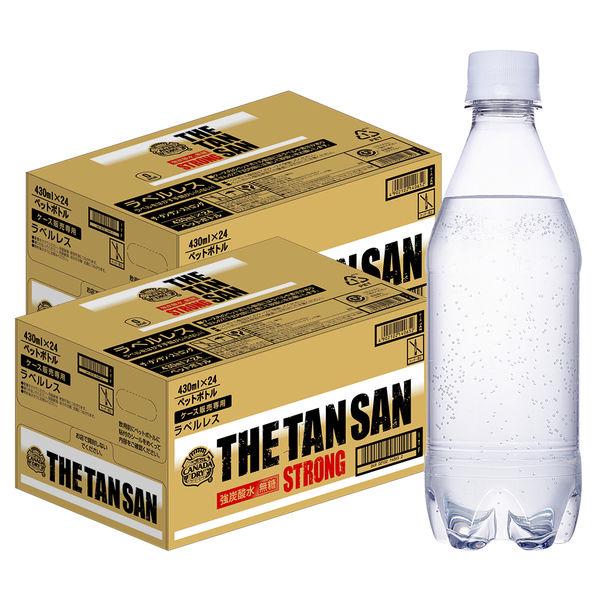 可口可樂加拿大乾 The Tansan Strong 無標籤 430ml 1 套（48 瓶）
