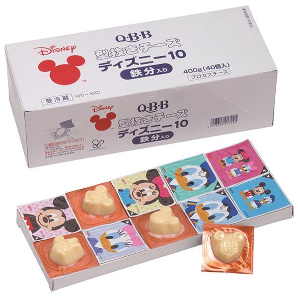 六甲奶油【冷藏】切出起司迪士尼帶熨斗 10g x 40 片 x 2 片 4903308017045 1 套（2 片）（直送）