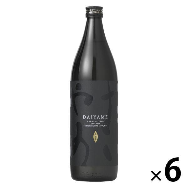 DAIYAME 25% 900ml 瓶 1 套（6 瓶） 馬鈴薯燒酒 濱田清酒釀酒廠