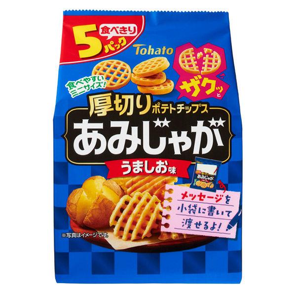 Tohato Amijaga 鮮口味口味 5P 4901940114269 1 套 (75g x 12 件) (直送)