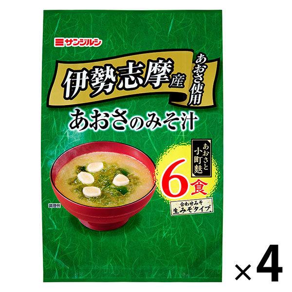 Yamasa 醬油三印經濟型即食混合青沙味噌湯 1 套（6 份 x 4 袋）