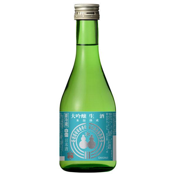 小西清酒釀造[冷藏] 冰冷清酒 白雪大吟釀酒冰溫陳釀清酒 300ml x 4 瓶 4901524024427 4 瓶（直送）