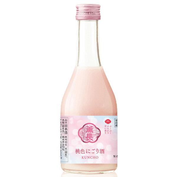 Kuncho清酒釀酒廠[冷藏] Chill Sake Kuncho Pink Nigori清酒 4931344005061 300ml x 4瓶（直送）
