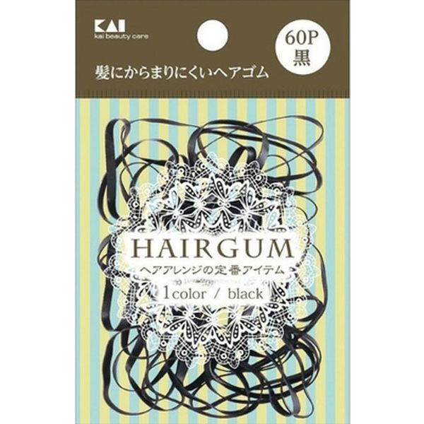 Kai KQ0017 橡膠圈黑色 60 件 4901601306330 1 套（720 件：60 件 x 12）