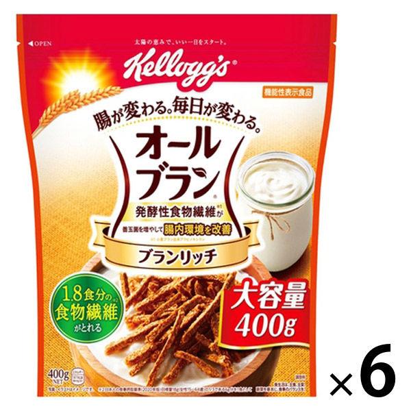 全麥麩 Bran Rich 大容量 1 套 (1 袋 x 6) Nippon Kellogg