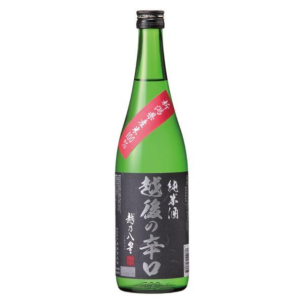 越野八豐純米清酒越後乾720ml 1瓶越後清酒釀酒廠新潟縣清酒