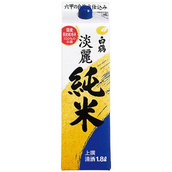白鶴精選純米清酒 1.8L 1 瓶清酒