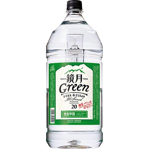 加賀美綠 20 度 4L pet 1 瓶 古井燒酒 三得利