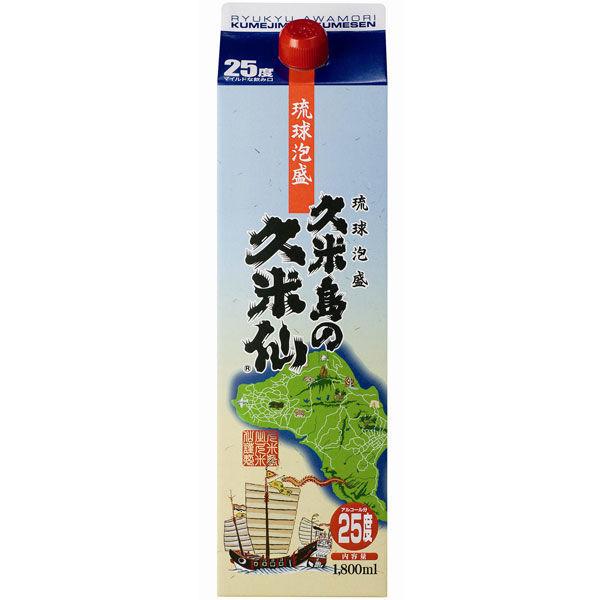 久米島久米線泡盛 25% 1800ml 裝 1 瓶燒酒