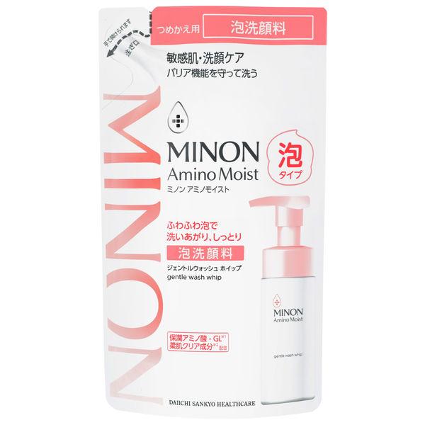 Minon 氨基保濕溫和洗面乳（泡沫潔面乳）130mL 替換裝 第一三共醫療保健
