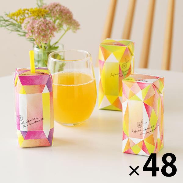 【紙包裝】【蔬菜汁】【粉柚口味】戈薇清爽榨汁200ml 1組（48瓶）（推薦）原裝