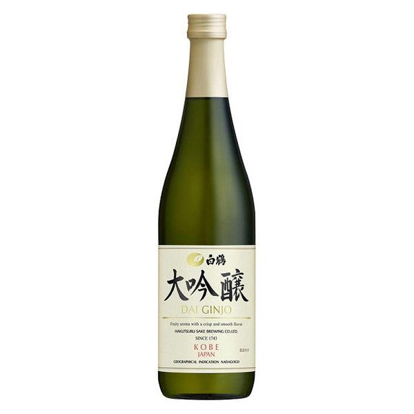 白鶴大吟釀 720ml 1 瓶清酒