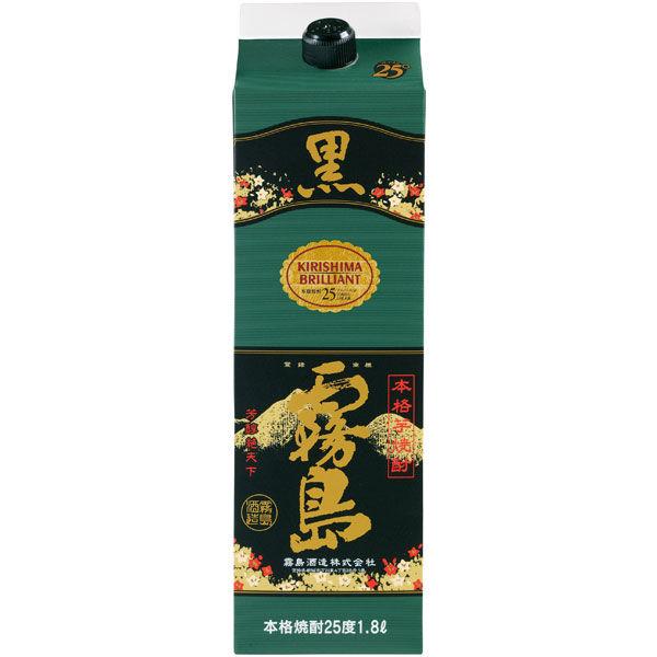 黑切島 25 度 1.8L 裝 1 瓶 馬鈴薯燒酒 霧島酒造