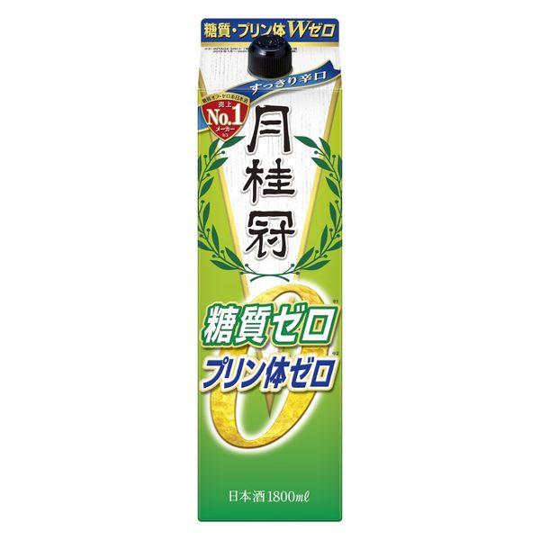 月桂冠碳水化合物/嘌呤雙零裝1.8L 1瓶【日本清酒，零糖，也可用於烹調清酒】